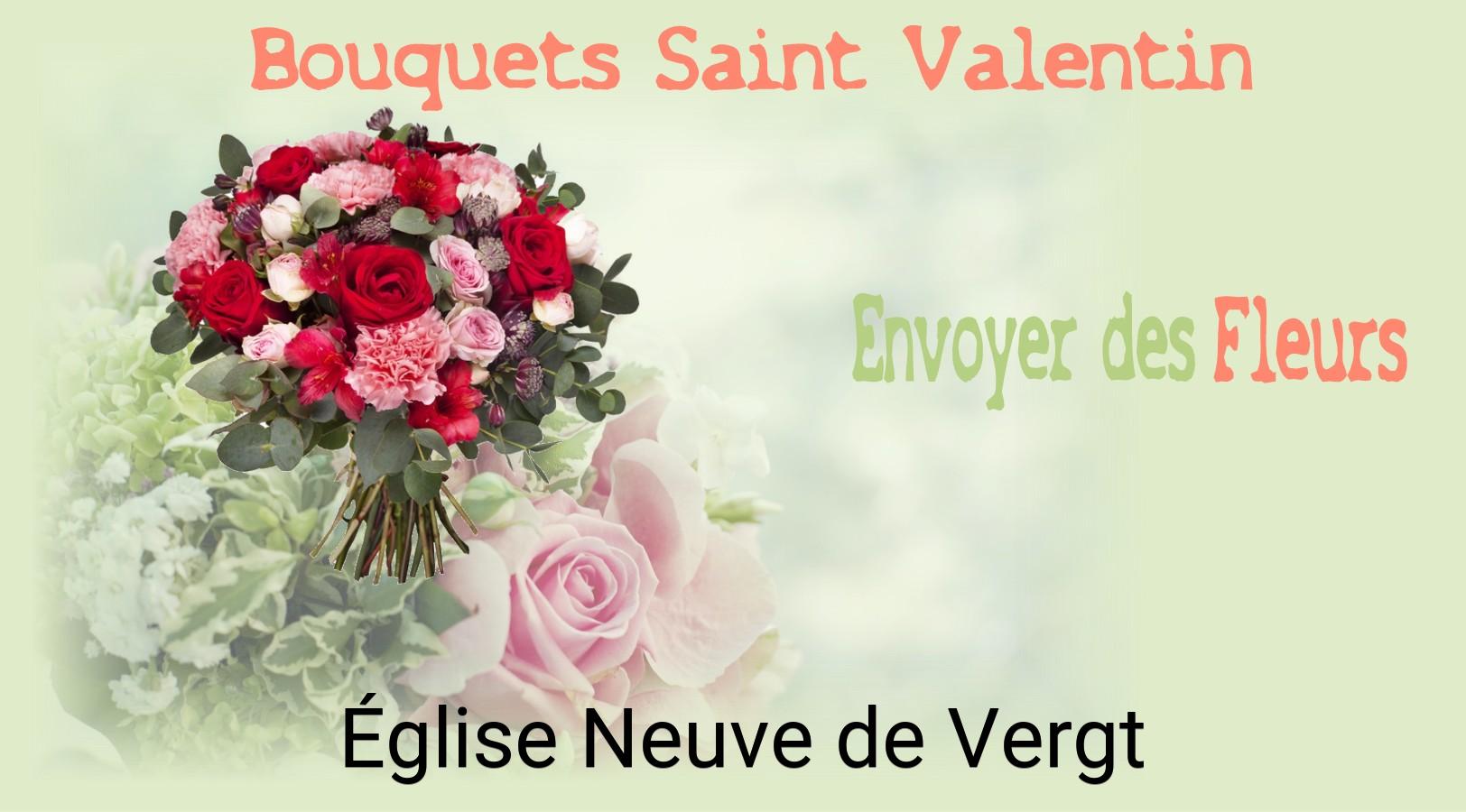 Roses de Saint-Valentin livrées à Église-Neuve-de-Vergt